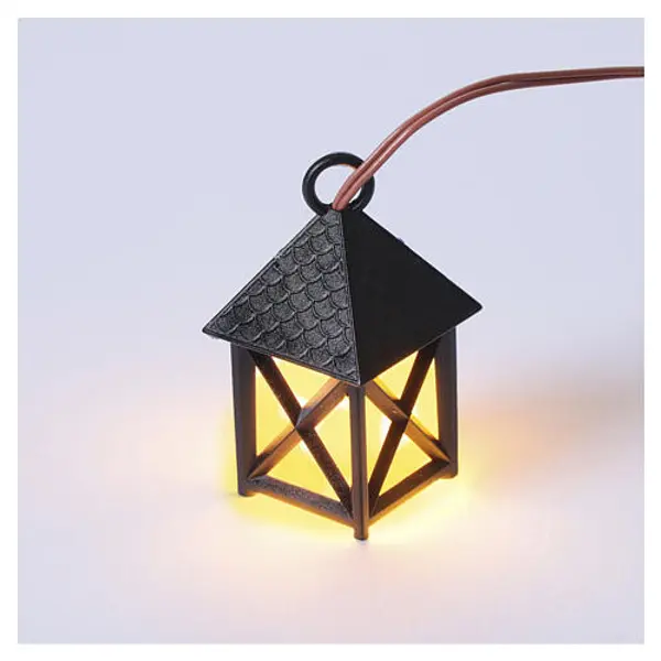 Lanterne crèche LED 3,5 V avec boîtier à piles