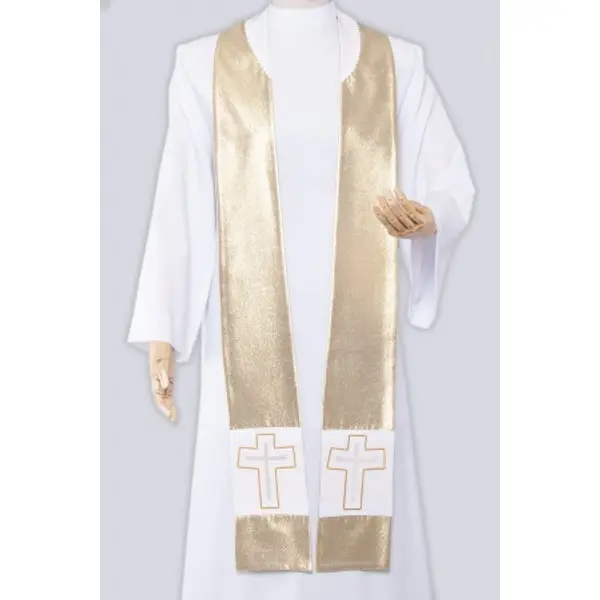 Chasuble solennelle dorée brodée Z4/b