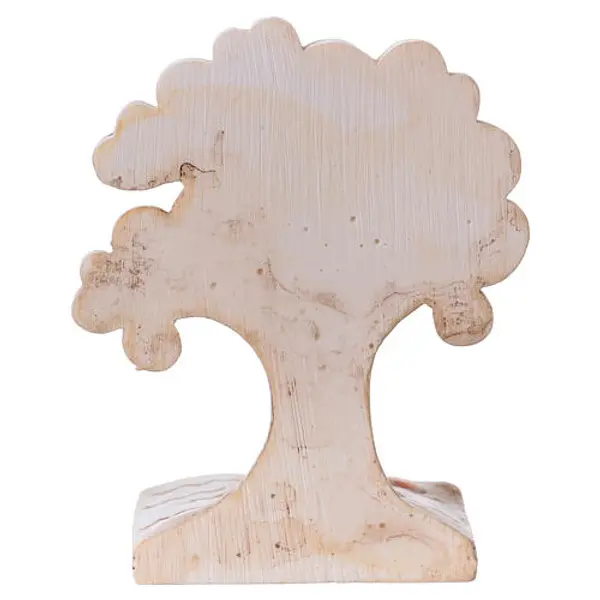 Arbre-livre avec fille 7 cm résine
