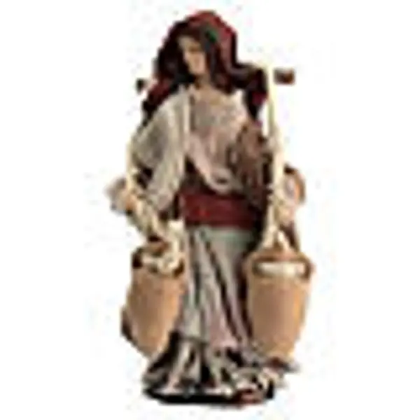 Porteuse d'eau pour crèche napolitaine terre cuite 10 cm
