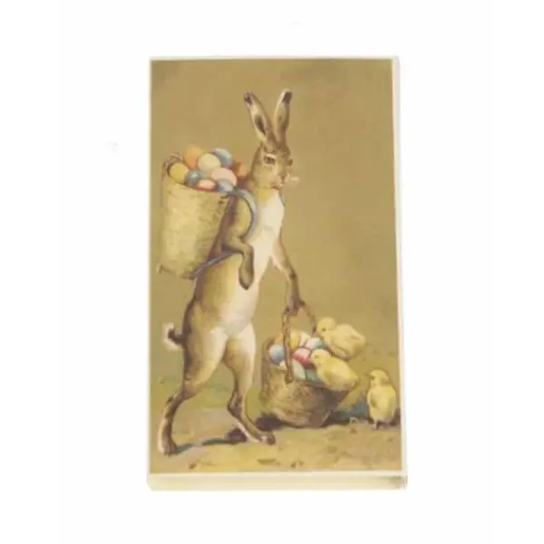 Boîte d'allumettes lapin de Pâques