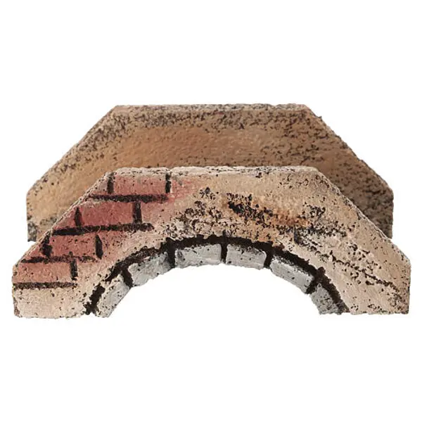 Pont crèche napolitaine pour santons 4-6 cm 4,5x11,5x6 cm