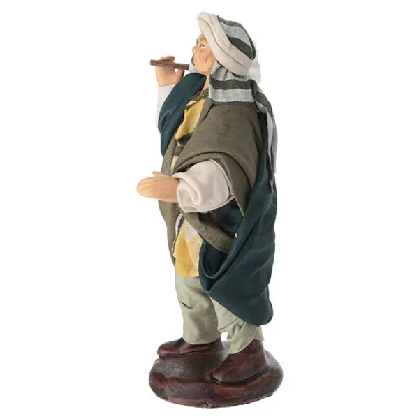 Homme avec sac en terre cuite 14 cm crèche napolitaine