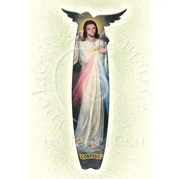 Carte pour voeux Christ Miséricordieux
