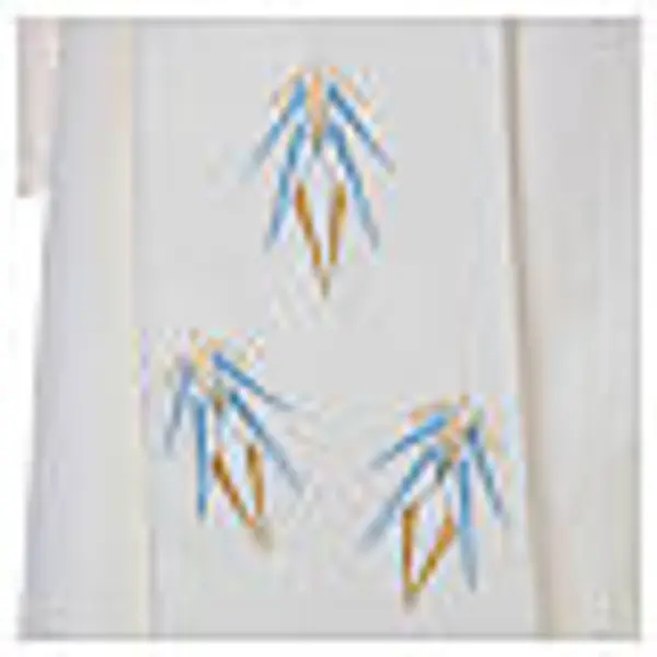 Etole liturgique 100% polyester symbole Mariale