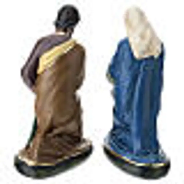 Santons Nativité plâtre peint à la main 30 cm Arte Barsanti