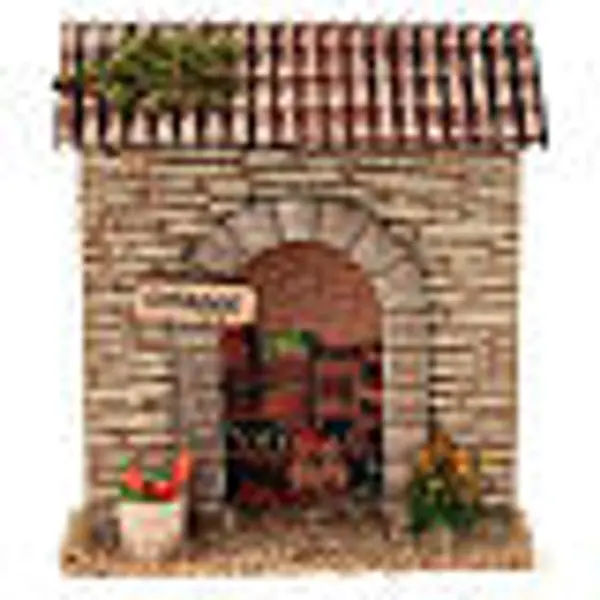 Boutique de fruits et légumes 15x5x15 cm crèche 8-10 cm