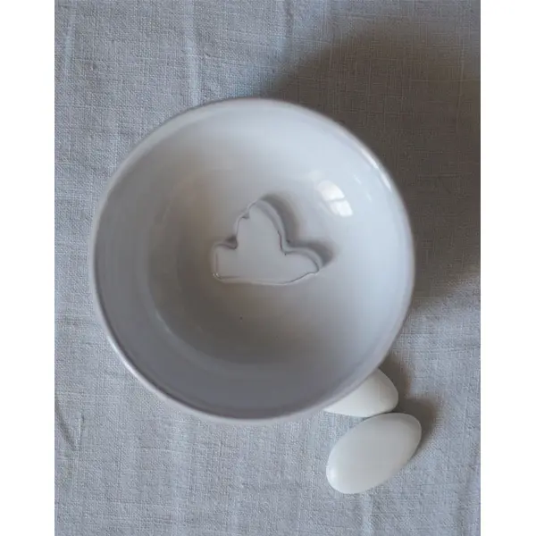 Coupelle colombe en céramique