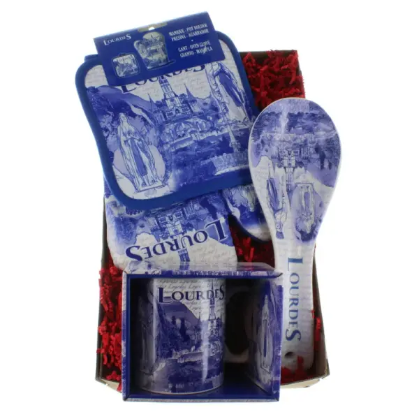 Christmas religious gift set, My kitchen tools from Lourdes