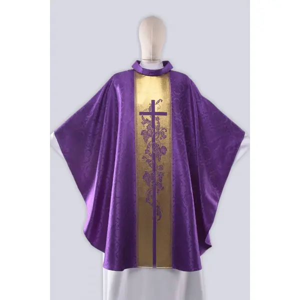 Chasuble violette EPa11/f