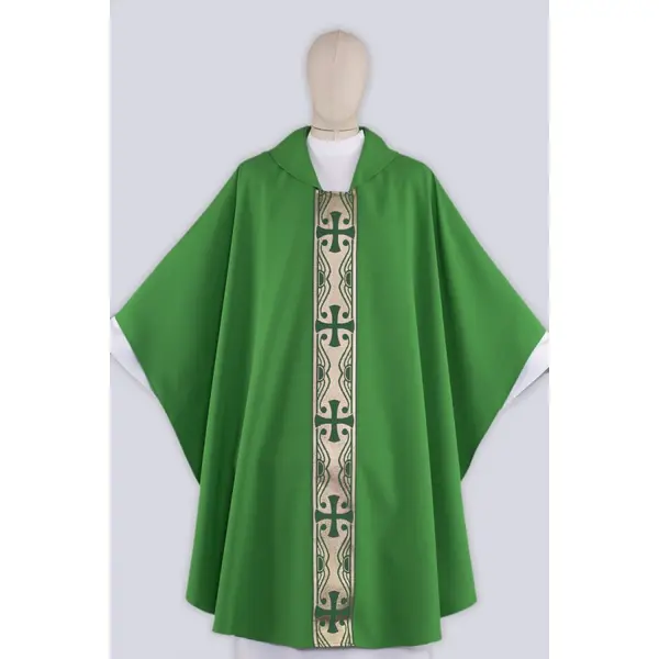 Chasuble verte GPa4/z