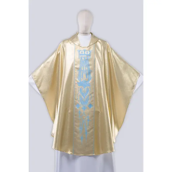 Chasuble mariale dorée MPa1/Z