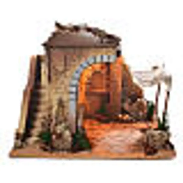Cabane arabe crèche 35x50x35 cm