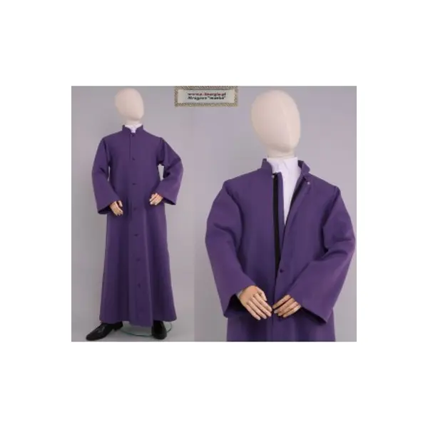 Soutane violette pour lecteurs et servants d’autel MS/fio