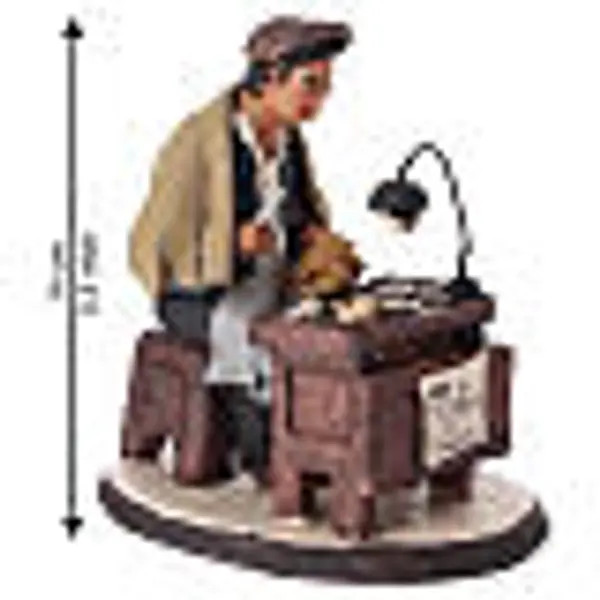 Santon crèche de Noël cordonnier 18cm