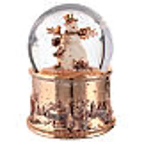 Boule à neige 100 mm bonhomme de neige 10x10x15 cm