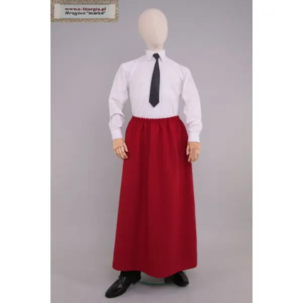 Jupe rouge pour lecteurs et servants d’autel Sp/cze