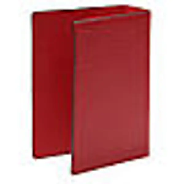 Couverture Bible Jérus. cuir rouge Ancre du Salut