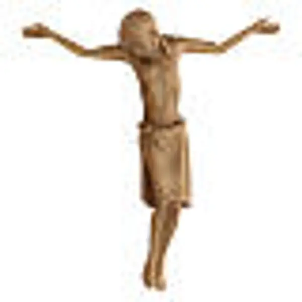 Corps Christ en style roman bois patiné Valgardena