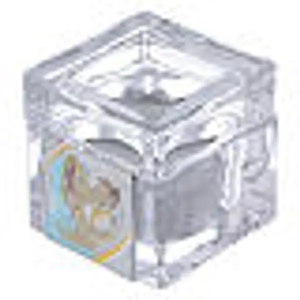 Bonbonnière Baptême boîte 5x5x5 cm avec bougie Maternité