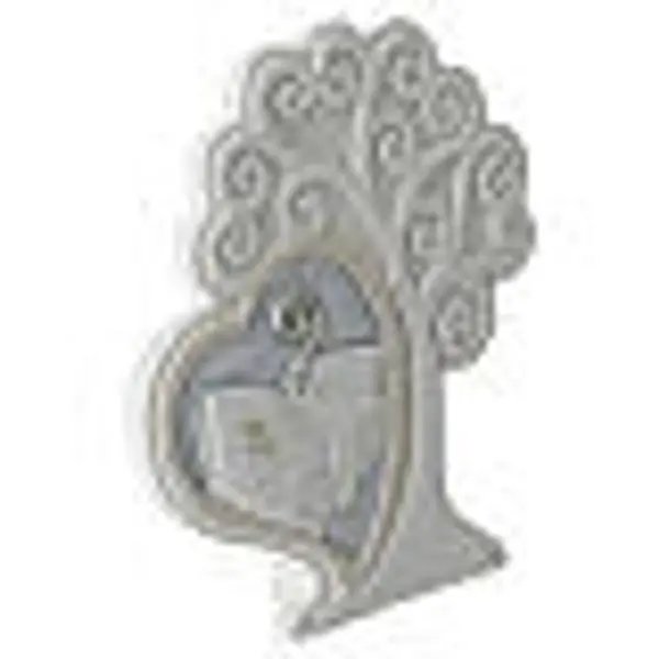 Souvenir Confirmation Arbre de la Vie en résine 10x10 cm