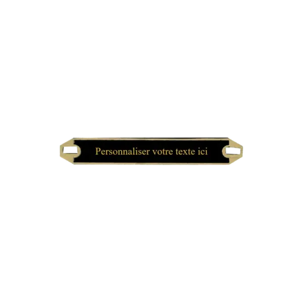 Customizable Bronze Nameplate for Memorial Plaque