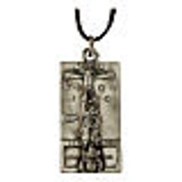 Médaille Porte Sainte Saint-Jean-de-Latran 5,5x3 cm alliage argent