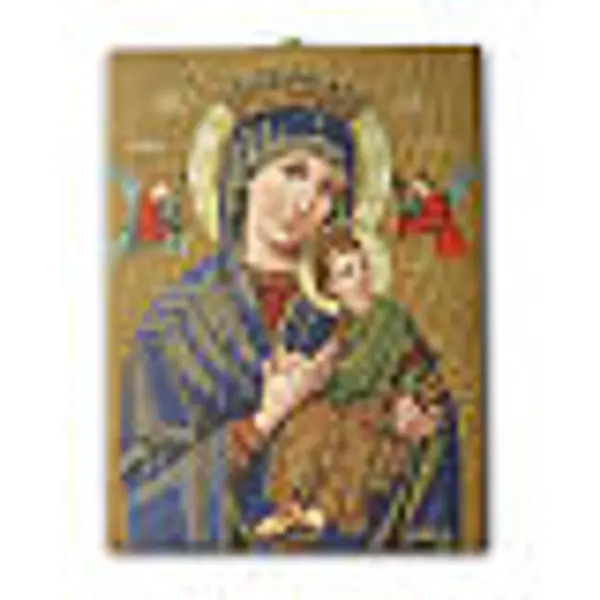 Cadre sur toile Notre-Dame du Perpétuel Secours 40x30 cm