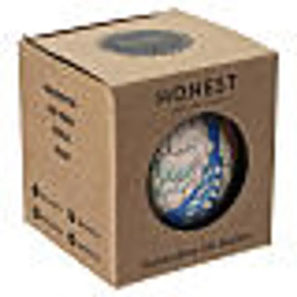 Boule de Noël Ailes d'Ange 80 mm papier mâché avec arbustes