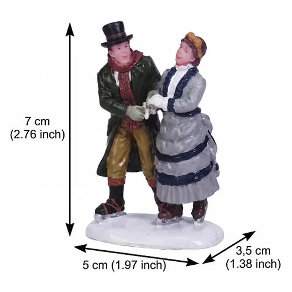 Winter Romance statuette Lemax Caddington Village 7x5x4 cm - 72513