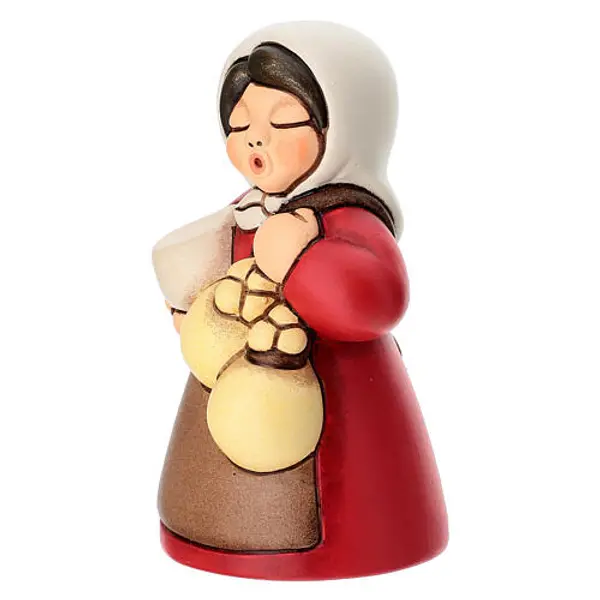 Femme avec fromage THUN ligne Crèche Classique