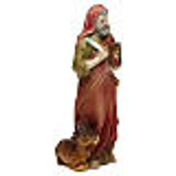 Statue en résine 20 cm Saint Luc Évangéliste