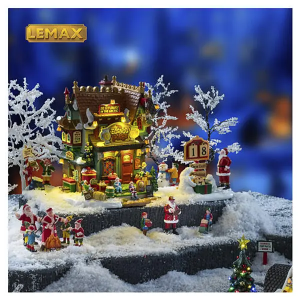 Taking A Break statuette Lemax Santa's Wonderland 3x9x4 cm - 72552