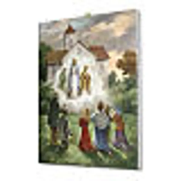 Cadre sur toile Apparition de Knok 70x50 cm