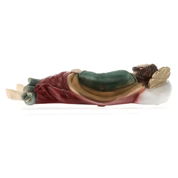 Saint Joseph endormi poudre de marbre 40 cm