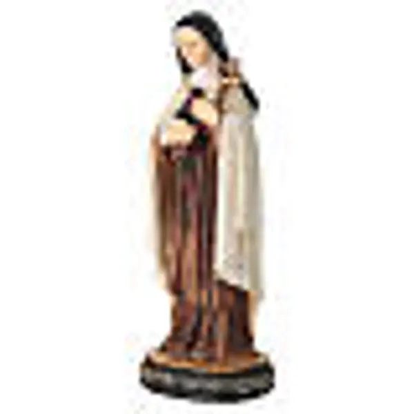 Statue peinte Sainte Thérèse de Lisieux 20 cm