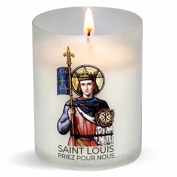 Bougie votive Saint Louis - Godet Luminat végétal - Durée 20 h