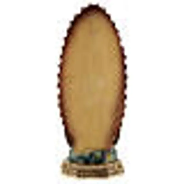 Notre-Dame de Guadalupe base baroque statue résine 23 cm