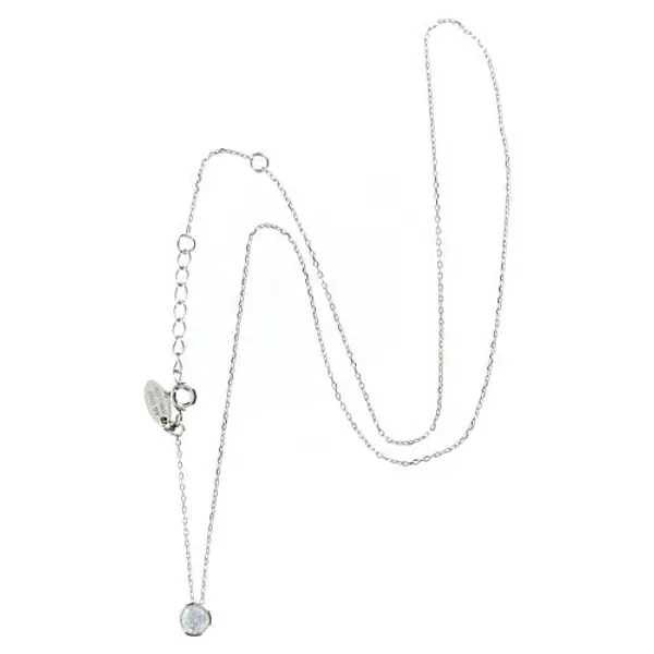 Collier Amen avec zircon blanc 5 mm