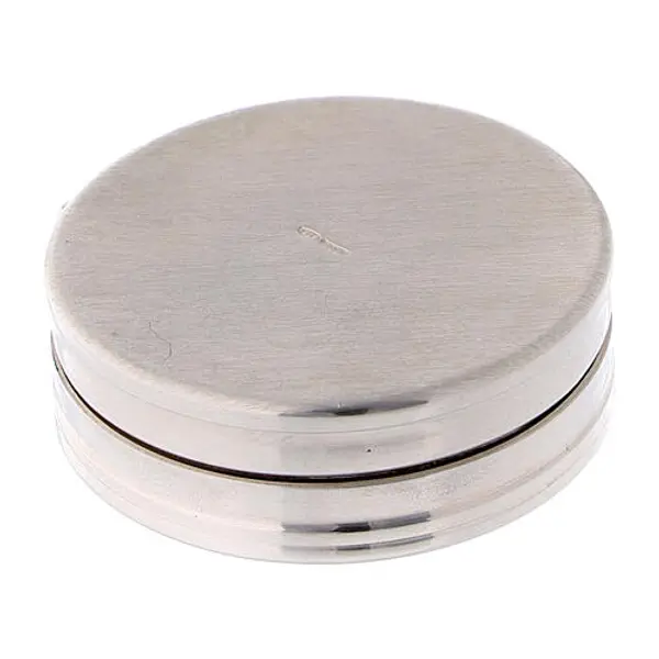 Étui chapelet en argent 925 rond gravures