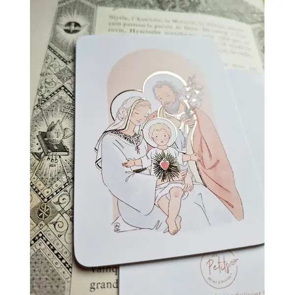 Signet la Sainte Famille | dorures