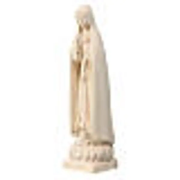 Notre-Dame de Fatima mains jointes bois d'érable Val Gardena