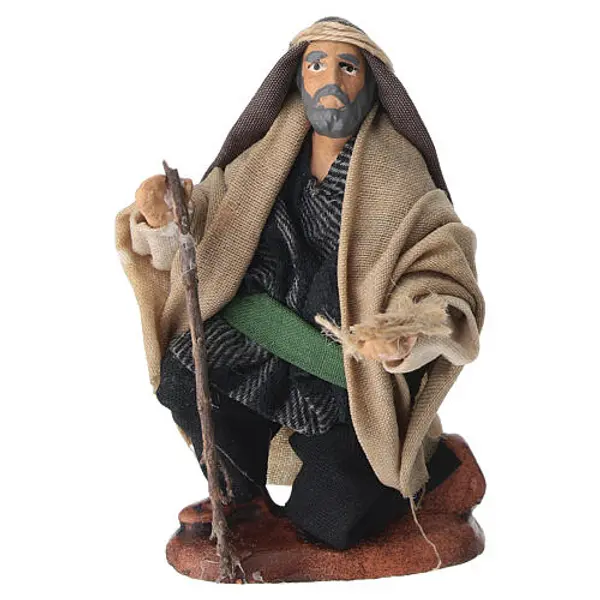 Mendiant 8-10 cm crèche napolitaine