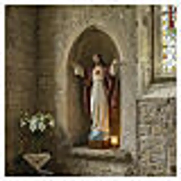 Christ rédempteur fibre de verre peint 100cm
