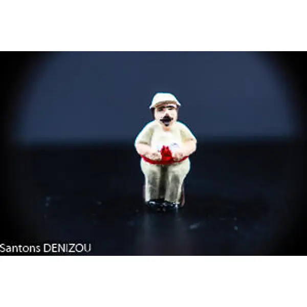 Joueur de cartes casquette Puce