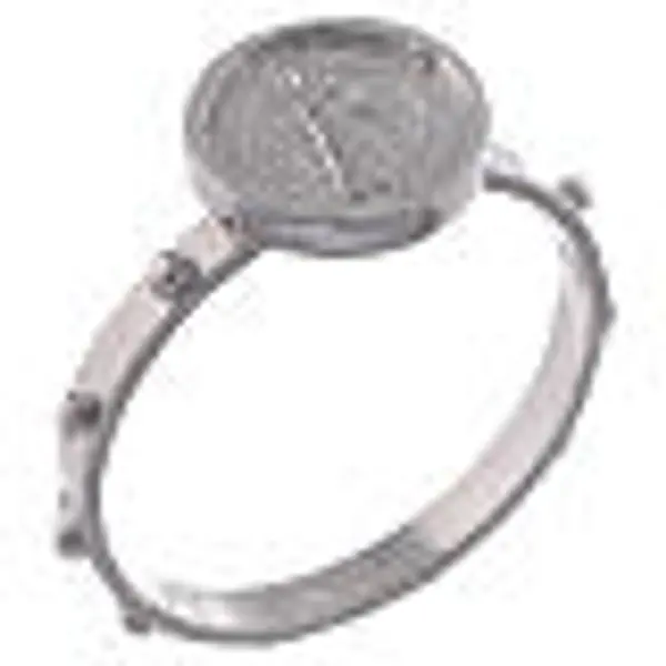 Bague dizainier argent 925 Saint Benoît