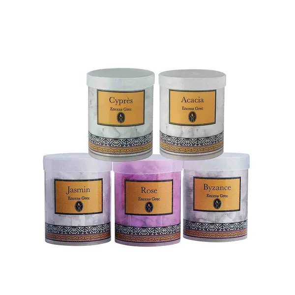 Encens Grecs assortiment de 5 parfums naturels