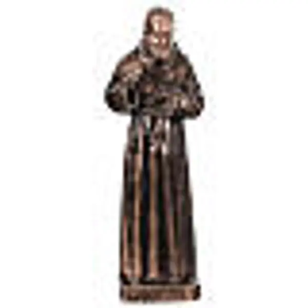 Statue Saint Pio bronze 80 cm pour EXTÉRIEUR