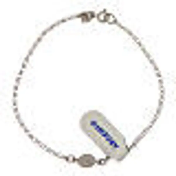 Bracelet argent 925 Notre-Dame de Lourdes