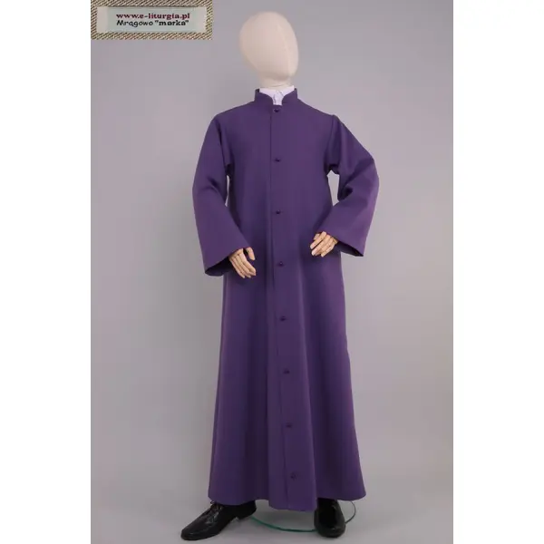 Soutane violette pour lecteurs et servants d’autel MS/fio